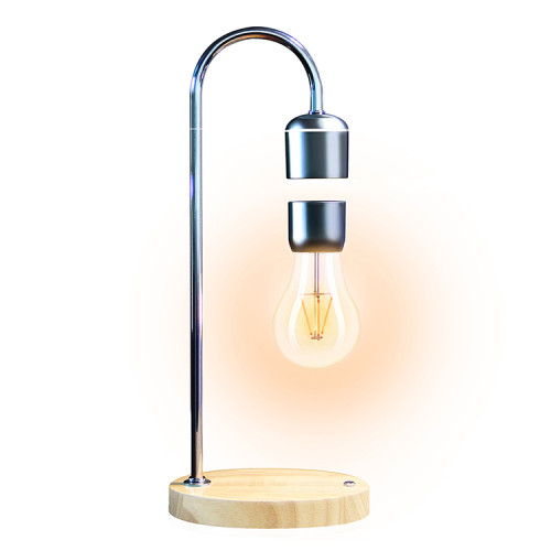 Innovative birthday Gifts magnetic Floating led bulb light decor table magnetic levitating lamp
