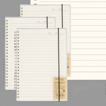 Custom Printed Covered Blank PVC Graph Paper Writing Journal Notebook Diary