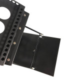 best price collapsible Z type acrylic brochure holder zigzag display rack