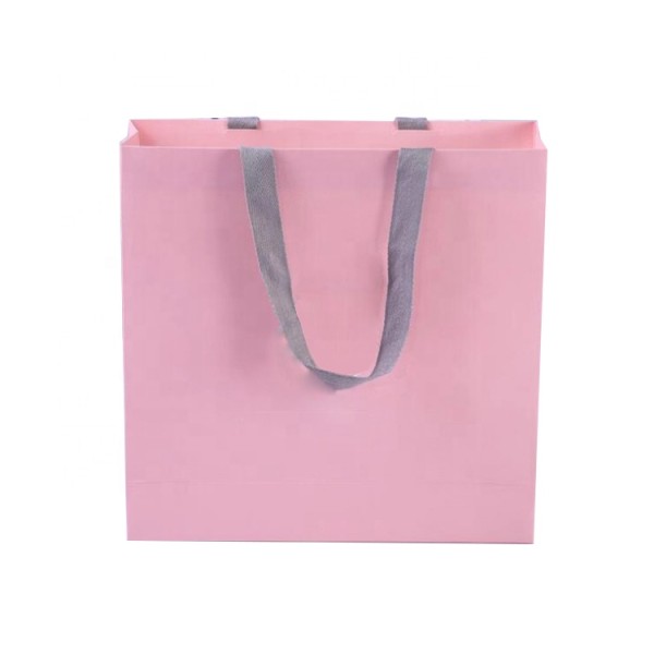 2020 Hot Sale Girl Style Factory Wholesale High-end Tissue Clothes Tote Gift with Printed Logo Custom Packaging Paper Bag