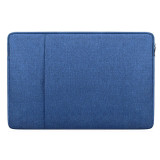 New Design 13 Inch Black Water Resistant Polyester Laptop Sleeve Notebook Bag Computer Bag For Macbook Air with Fluffy Lining