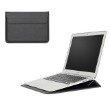 13 inch PU Leather Case laptop Sleeve bag with Stand Bag with Stand for Notebook Sleeve
