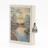 Secret Lockable Lock Journal With Combination Lock
