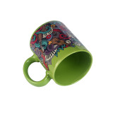 Customized seasonal mugs promotional heat sensor sensitive color changing coffee mug