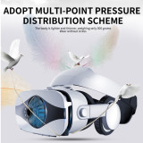 Amazon hot sale 3D giant screen theater gafas vr headsets controller Cooling fan with unique design vr 3d glass 3d vr glasses 4k