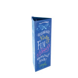 Trapezoid Gift Bag Triangle Gift Bags Paper Factory Price with C1S C2S Art Colorful Printing Hot Stamping Coated Paper Accept