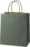 cheap custom shipping paper bags with ribbon fancy clothes packaging shopping gift bags