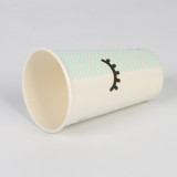 pink paper cup PE coated 16oz high quality single wall cup