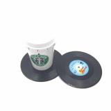 Round record coasters cup holder  suit for classic music party