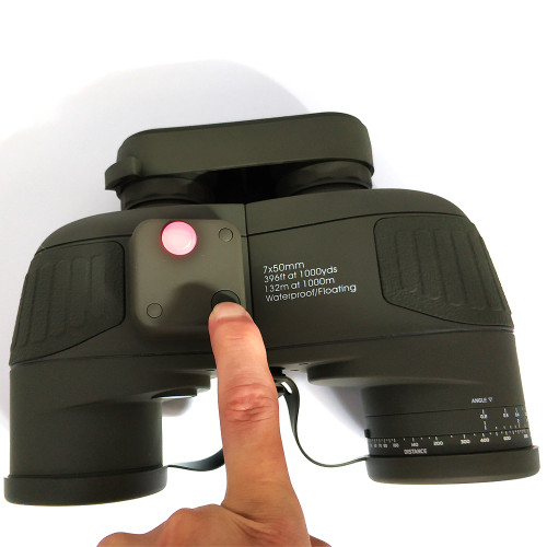 HOLLYVIEW Waterproof IPX7 BAK4  Long Range Finder 7X50 10X50  Binoculars with Compass