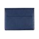 Reyon Amazon Hot Sale Deep Blue Soft Pu Leather Magnetic Closure Work Office Laptop Sleeve