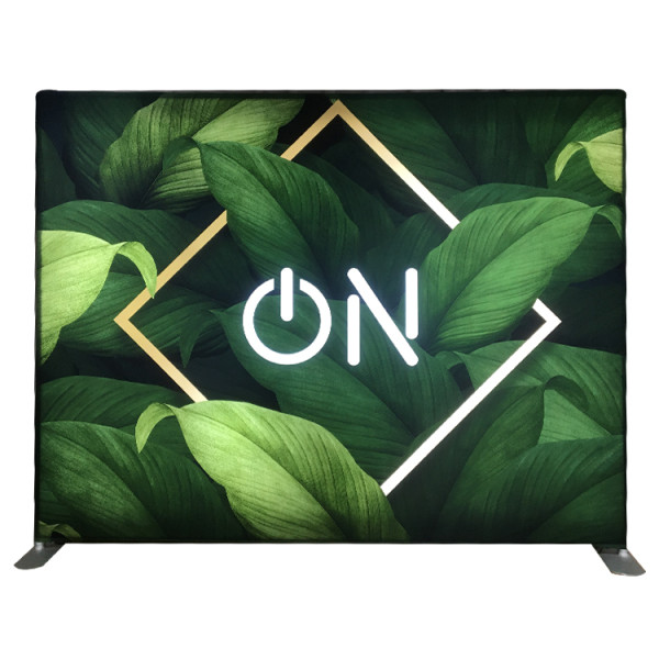 hot sale outdoor banner led trade show advertising lightboxe for aluminium profile frame