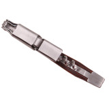 Wood Handle 3-in-1 Wine Key  Professional Double-hinged Waiter's Corkscrew Wine Opener