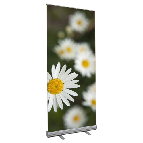 hot promotion roll-up wide base roll up banner stand display