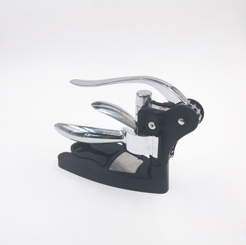 Popular sales zinc alloy wine aerator rabbit wine bottle opener corkscrew set lever screwpull rabbit wine opener set