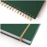 A4 Custom Spiral Planner Hardcover Organizer Travel Planner