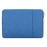New Design 13 Inch Black Water Resistant Polyester Laptop Sleeve Notebook Bag Computer Bag For Macbook Air with Fluffy Lining