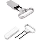 Wine Bottle Opener Durable Stainless Steel Beer Openers Two-Prong Cork Puller with Cover