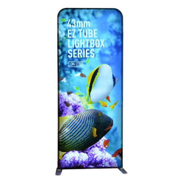 hot sale studio outdoor photography signage letters 43mm EZ tube lightbox
