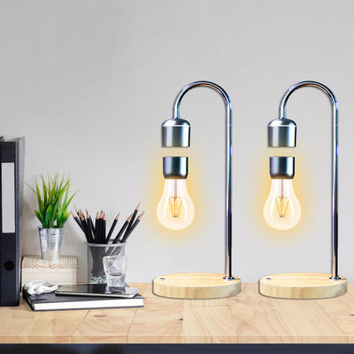 hot promotional item electronic levitating magnetic floating table lamp