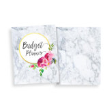 Personal Hardcover Custom Marble Budget Planner Organizer