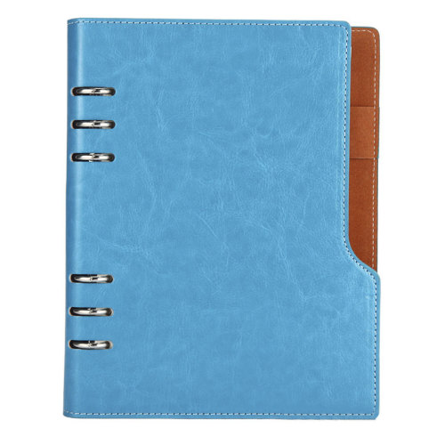 2020 A5 Loose Leaf Custom Pu Leather Cover Planner