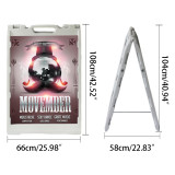Hot Selling Poster Stand Double Side Advertising Water Injection Portable  Poster Stand Display