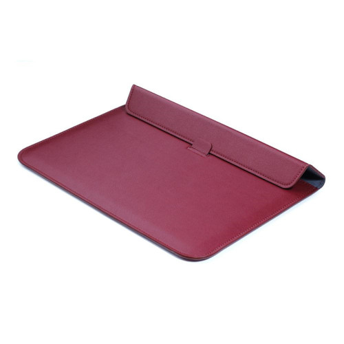 Cheap Price Good Quality Laptop Sleeve Bag With Waterproof PU Leather And Standing Function For Men And Women On Business