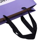 High Quality Custom Logo packaging clothes bolsas kraft shopping paper bags for Store