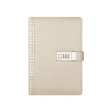 Design Leather Diary Cover Papier Password Journal With Lock