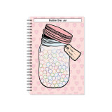 2020 A5 Bubble Jar Personal Design Cover Health Diary Planner