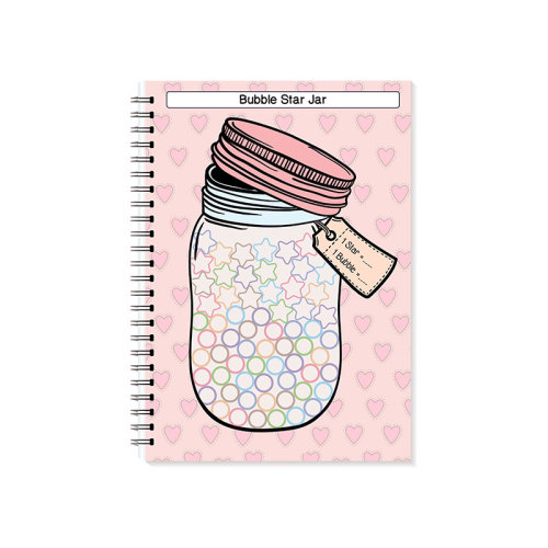 2020 A5 Bubble Jar Personal Design Cover Health Diary Planner