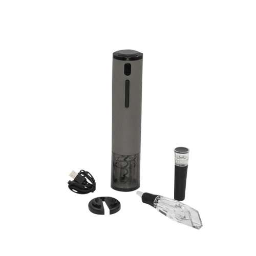 Cordless Electric Wine Bottle Opener Automatic Wine Opener Set with Foil Cutter Wine Stopper