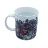 Color Changing Tazas Para Sublimar Ceramic Travel Mug