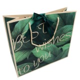 customized with logo print manufacturer hot selling large gift paper bags for clothing packaging
