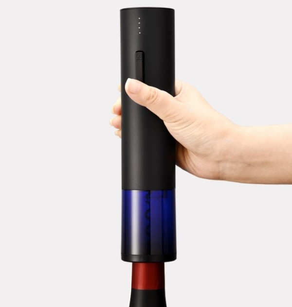 Wine Bottle Opener Custom 500Mah Lithium Battery Wine Opener Operated Automatic Electric Wine Opener
