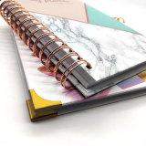 Custom Printed Spiral Paper Daily Planner Undated
