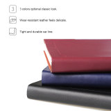 Custom Debossed Logo A4 A5 Genuine Leather Business Notebook