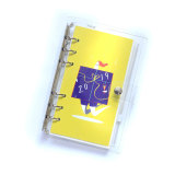Wholesale A5 A6 Pu Leather Planner Ring Binder Leather Planner