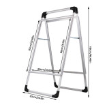 Poster Sign Outdoor Water Injection Portable A-Frame Double Sided Pavement Sidewalk Sign Poster Stand
