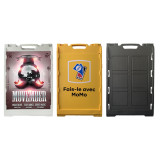 High Quality Double Side  Outdoor Plastic A Frame Pavement Sidewalk Signs Stand