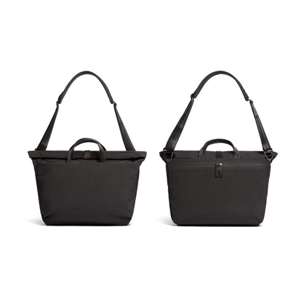 Work Waterproof Woven Messenger Bag For 15  Laptop Tablet Notes Cables Drink Bottle Everyday Essentials