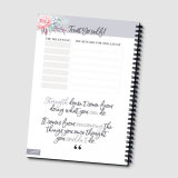 Girls Health Planner Custom Fitness Journal Daily Planner