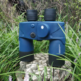Long Range HD 7x50 Military Army Binoculars With Rangefinder and Compass