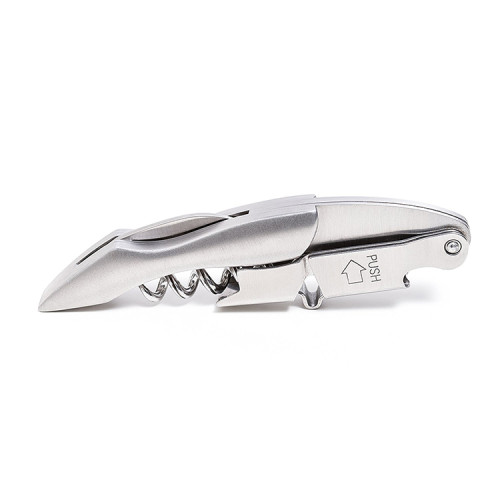 3 in 1 Wine Key Openers 420 Stainless Steel Bottle Opener Double Lever Waiter's Corkscrew Wine Opener