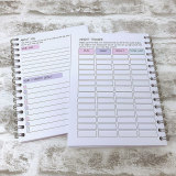 Wholesale Custom Personal Passions Notebook Planner Health Planner