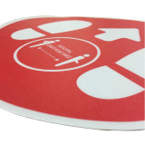 social distancing antiskid floor tiles stickers for supermarkets