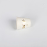 3oz small and cute single wall coffee paper cup hot stamping logo