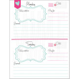 Daily Weekly Custom Journal Disc Binder Happy Planner