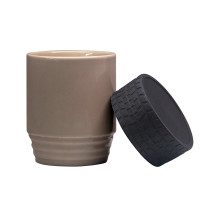 Promotion Gifts Custom Huge Ceramic Coffee Mug cup Magic Mug With Silicone
